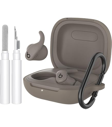 Amazon | Beats Powerbeats Fit 用 ケース TPU クリアカバー 耐衝撃 防